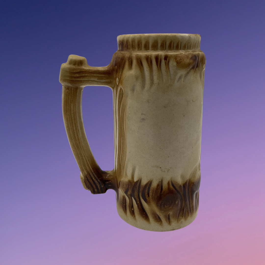 Ceramic Tiki Mug with Handle (Made in Brazil)