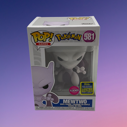 Funko Pop! Pokemon: Mewtwo - Flocked (581)