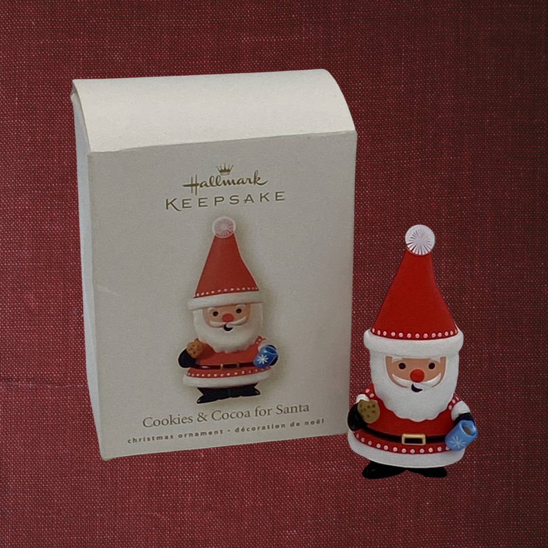 Hallmark Cookies & Cocoa For Santa Keepsake Ornament (2008)