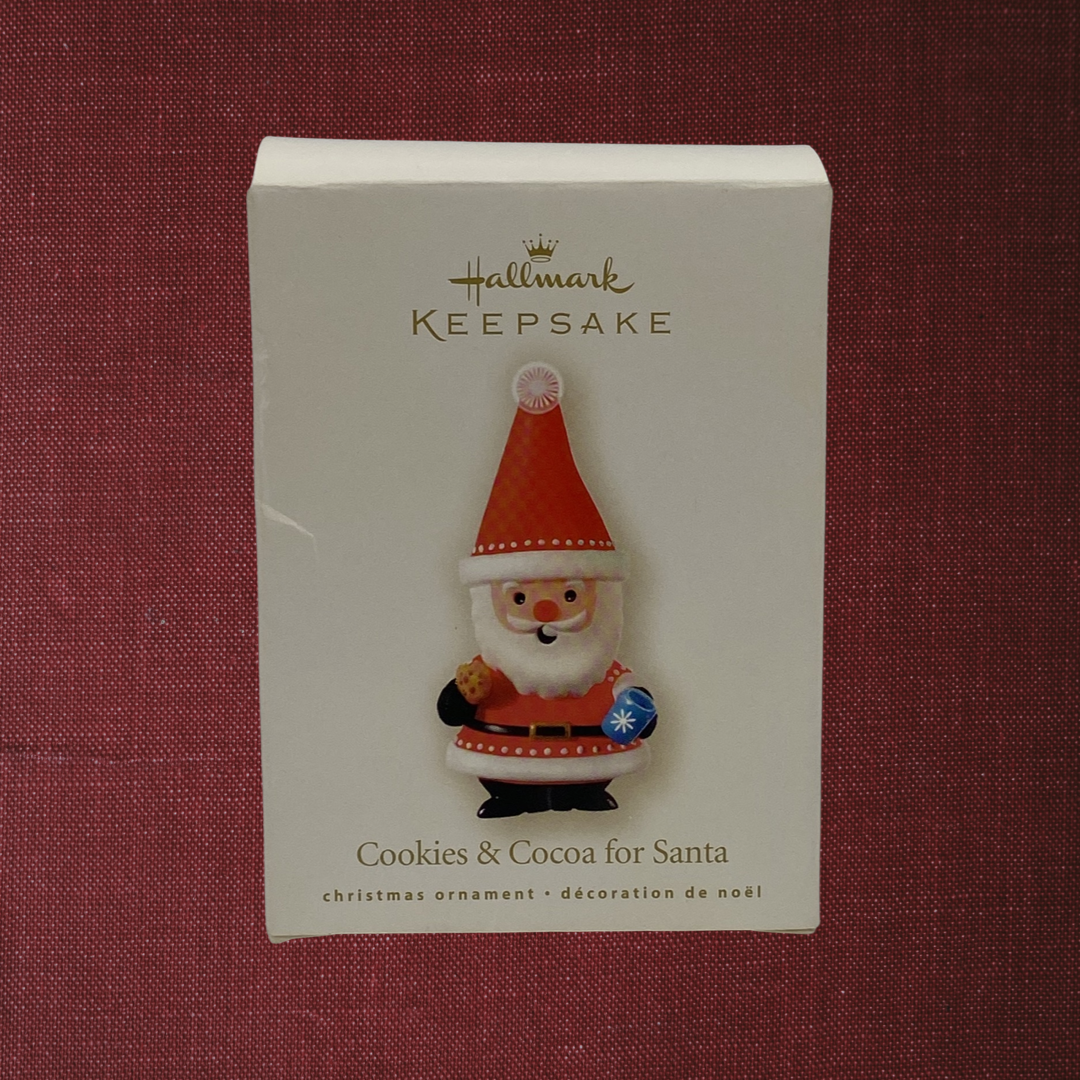 Hallmark Cookies & Cocoa For Santa Keepsake Ornament (2008)