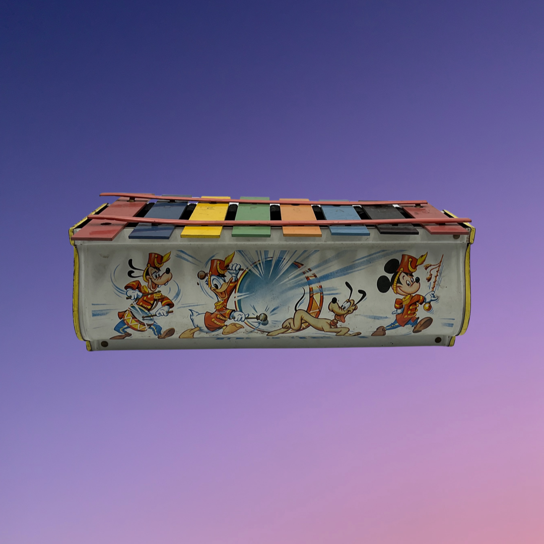 Walt Disney Productions Lithographed Tin Xylophone