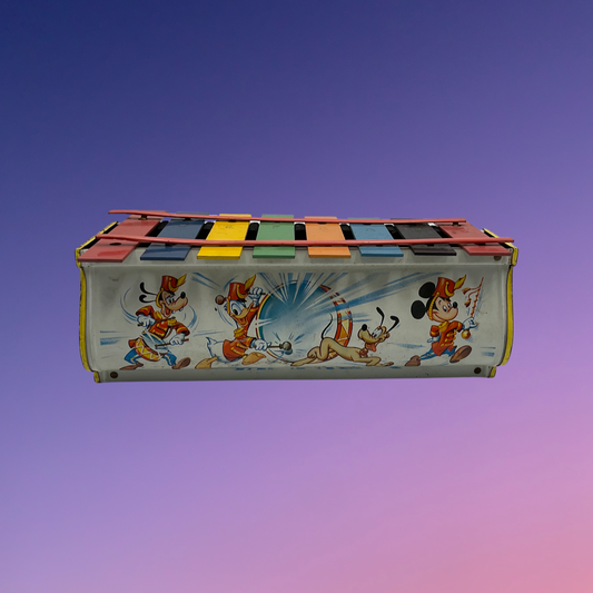 Walt Disney Productions Lithographed Tin Xylophone